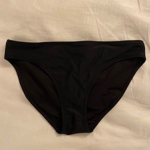 Aerie Black Bikini Bottoms